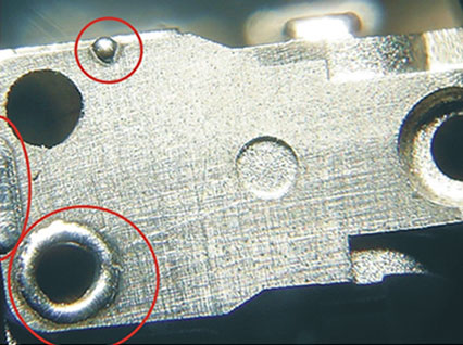 <a href='http://m.xdjo.cn/product/3.htm' class='text_a'>模具激光焊機(jī)</a>修復(fù)模具效果